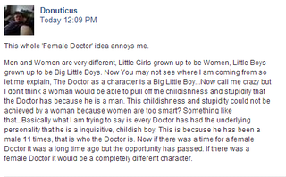 Illustration for article titled Why Can't the Doctor Be a Woman?